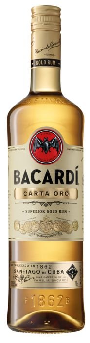 Bacardi Carta Oro 0,7l 37,5%