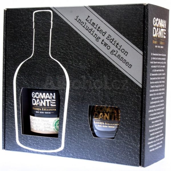 El Comandante Reserva Exclusiva 0,7l 40% + 2x sklo
