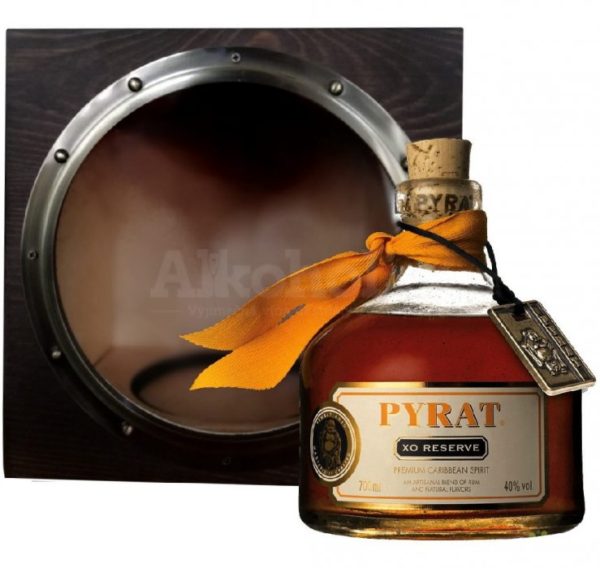 Pyrat XO Reserve 0,7l 40% 2019 Dřevěný box