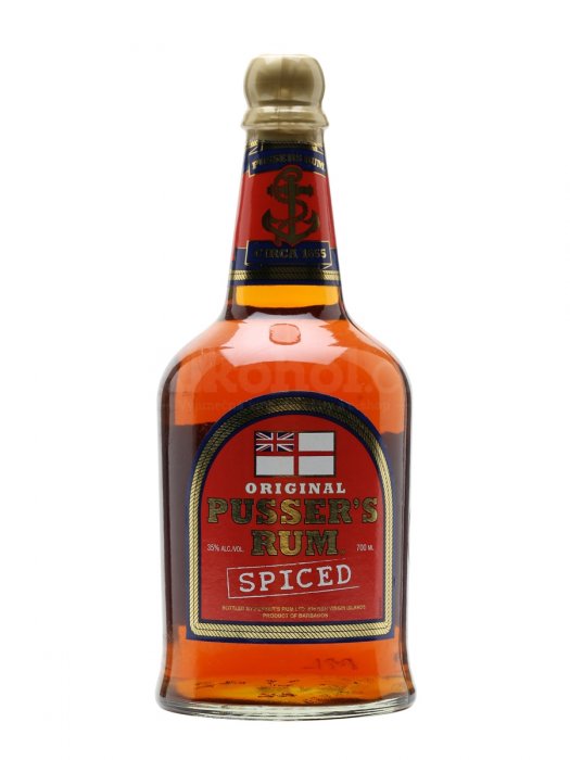 Pusser's British Navy Rum Spiced  0,7l 35%