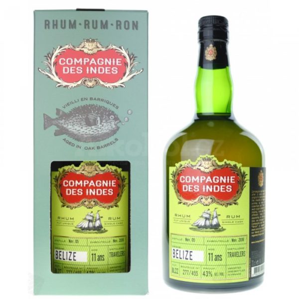 Compagnie des Indes Belize Travellers 11y 2005 0,7l 43%
