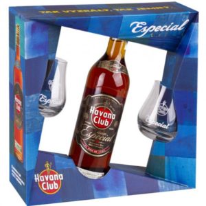 Havana Club Añejo Especial 0,7l 40% + 2x sklo GB 2018