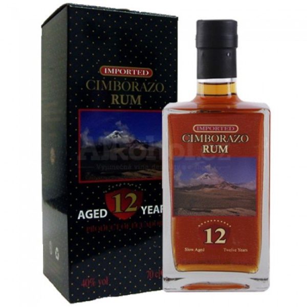 Cimborazo Rum 12y 0,7l 40% GB