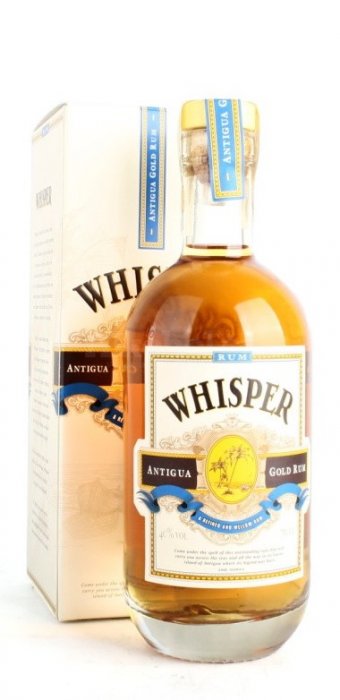 Whisper Antigua Gold Rum 0,7l 40% GB