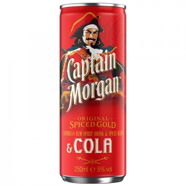 Captain Morgan Cola 0,25l 5%
