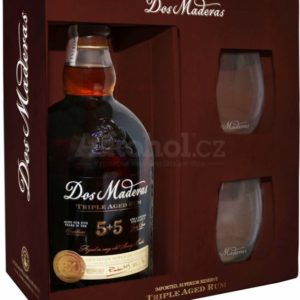 Dos Maderas 5+5 0,7l 40% + 2x sklo GB