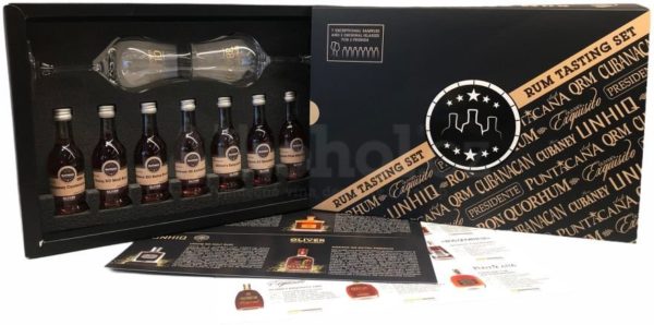Degustační set rumů Power of the caribbean 7×0,04l GB