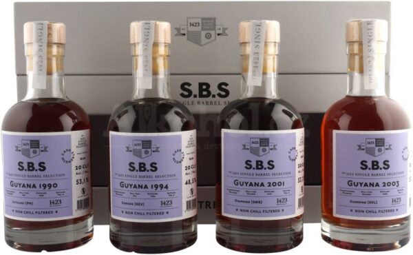 S.B.S Cask Strength Guyana 4×0,2l GB L.E.