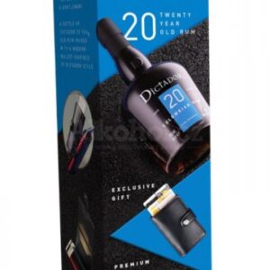 Rum Dictador 20y 0,7l 40% + peněženka