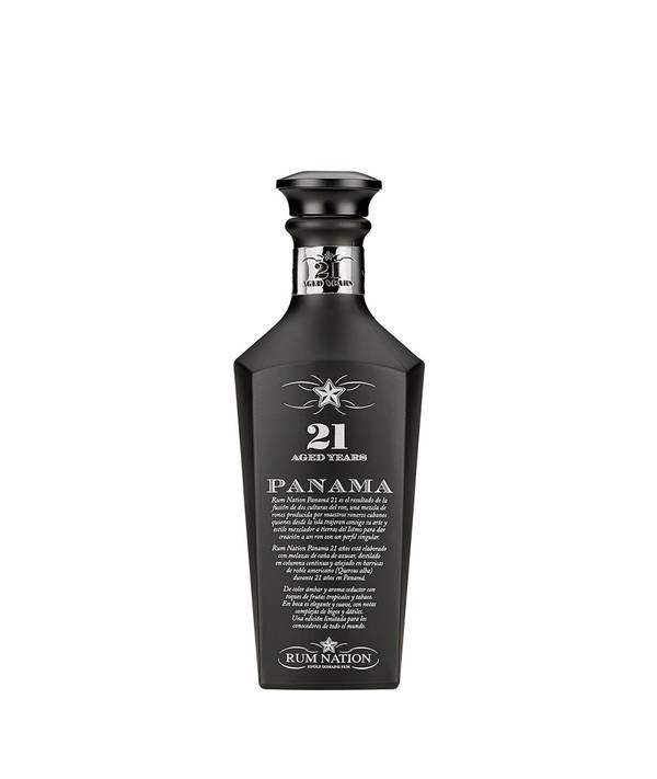 Rum Nation Panama 21 Y.O. Black