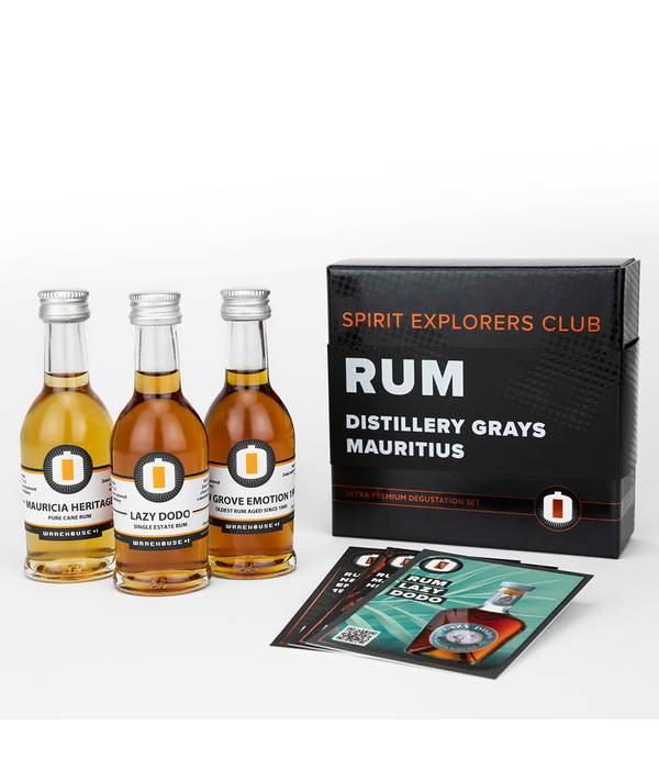 Spirit Explorers Club Distillery Grays Mauritius Mini Pack