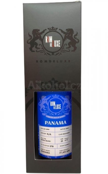Rom De Luxe Panama 21y 1999 0,7l 57,18% L.E.